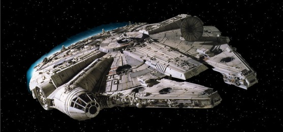 Il Millennium Falcon di Star Wars