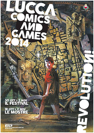 Manifesto Lucca Comics and Games 2014