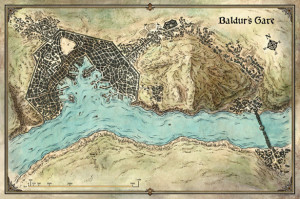 Mappa di Baldur's Gate