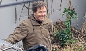 Bryan Cranston sul set