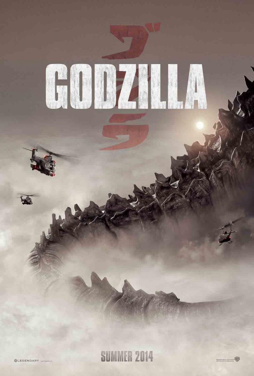 Poster ufficiale di Godzilla