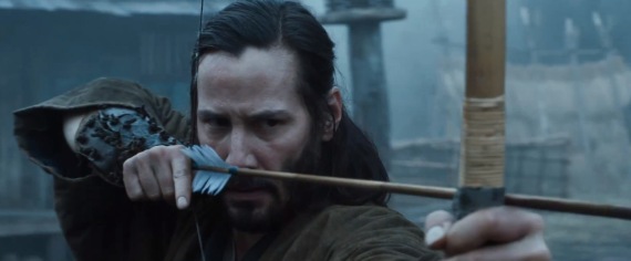 Arco e frecce o katana, quale sceglierai, Keanu?