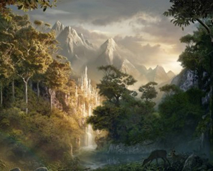 In Tolkien ad esempio la natura ha carattere evocativo, un po' come i nostri antenati concepivano e percepivano il mondo naturale che li circondava.