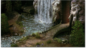 Una delle immagini della prima build del gioco: paesaggi mozzafiato, disegnati con cura maniacale