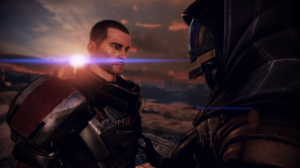 Il comandante Shepard e Tali'Zorah