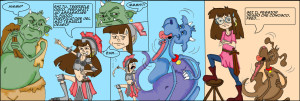 Lidia e Fred fumetto