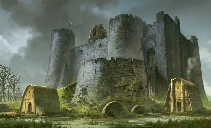 un castello...una palude...i Forgotten Realms...chi ha detto Mare dei Morti??