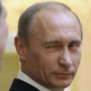 L'espressione di Putin quando ha sentito parlare delle azioni di Pence.