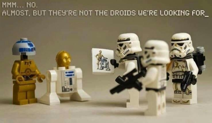 I droidi di Star Wars