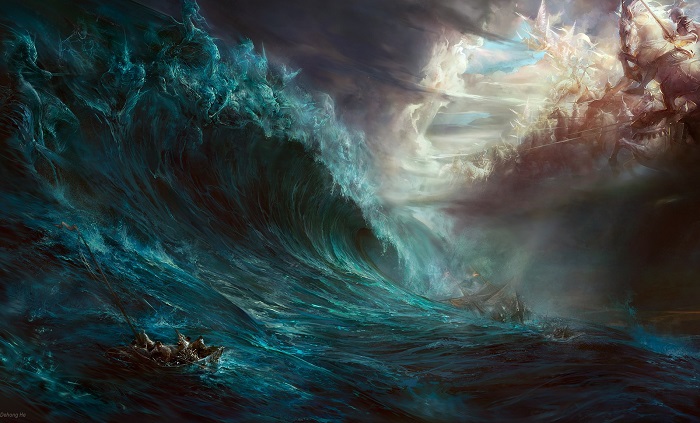 Scrivere di Fantasy è come navigare in un mare in tempesta, ma questi giovani autori se la sono cavata.