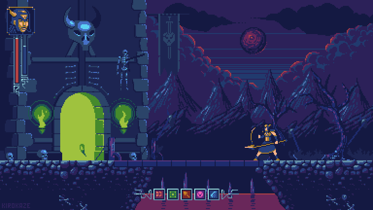 Dungeon gif 8 bit kirokaze