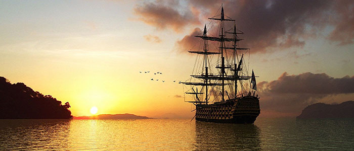 nave-al-tramonto